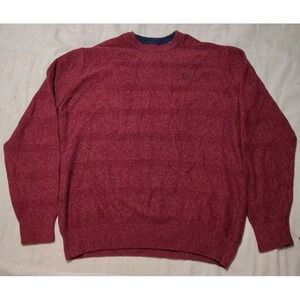 Chaps Ralph Lauren Long Sleeve Tight Knit Crew‎ Neck Sweater Men's Size M